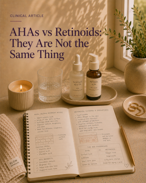 AHAs vs Retinoids- They Are Not the Same Thing