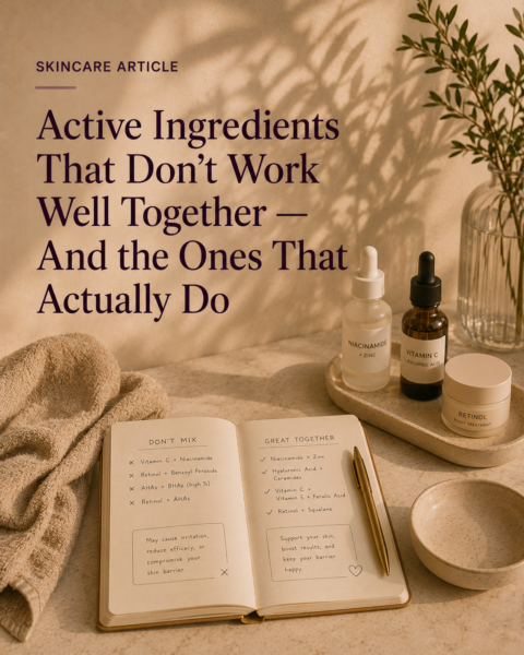 Active Ingredients That Don’t Work Well Together — And the Ones That Actually Do