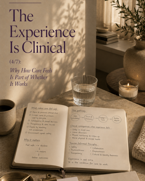 Anatomy of Good Care (4:7) - The Experience Is Clinical