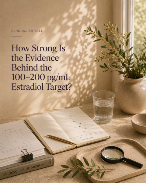 How Strong Is the Evidence Behind the 100–200 pg:mL Estradiol Target