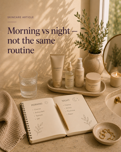 Morning vs Night: They Are Not the Same Routine