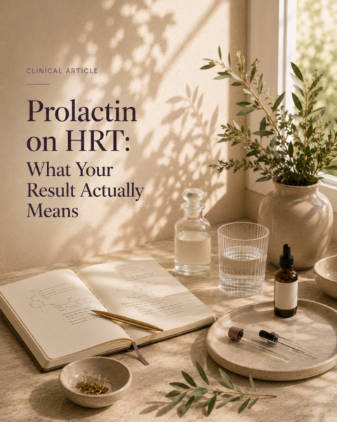 Prolactin on HRT- What Your Result Actually Means