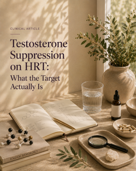 Testosterone Suppression on HRT- What the Target Actually Is