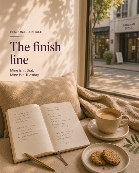 The finish line
