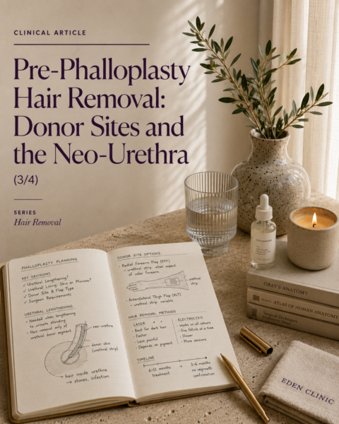Pre-Phalloplasty Hair Removal- Donor Sites and the Neo-Urethra