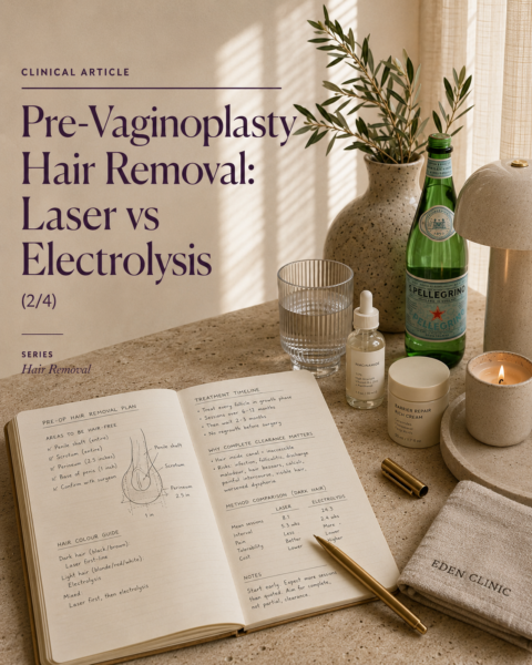 Pre-Vaginoplasty Hair Removal- Laser vs Electrolysis