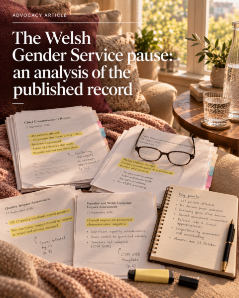 The Welsh Gender Service pause- an analysis of the published record