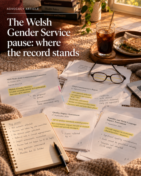 The Welsh Gender Service pause- where the record stands
